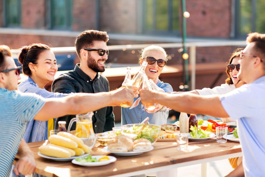 Champagne Rooftop Brunch with a City View