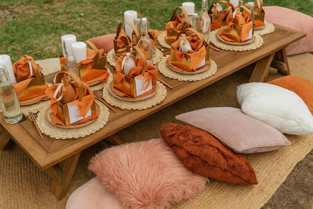 How Lighting Changes the Whole Boho Picnic Experience