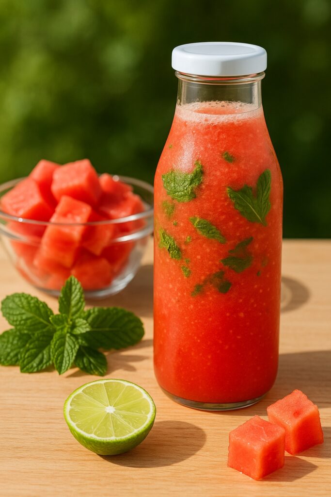 Watermelon-Mint Refresher recipe 