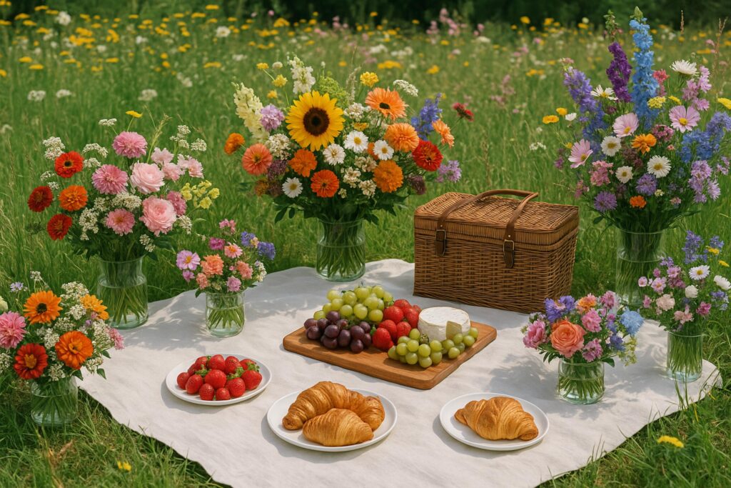 What Flowers Are Good for a Picnic