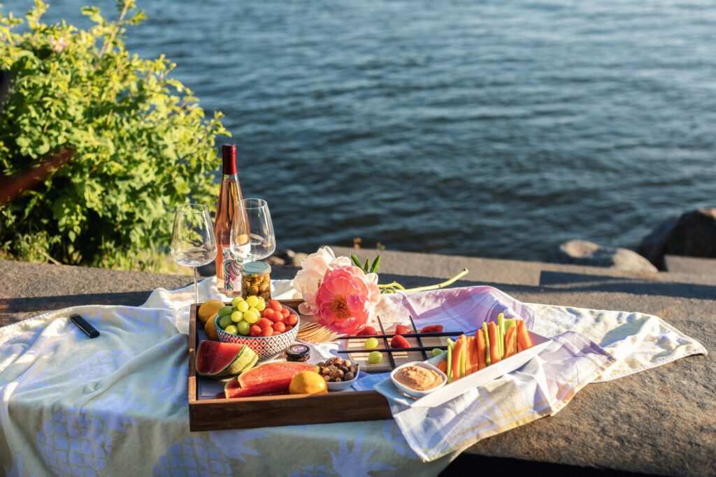 Birthday Picnic Location & Setup