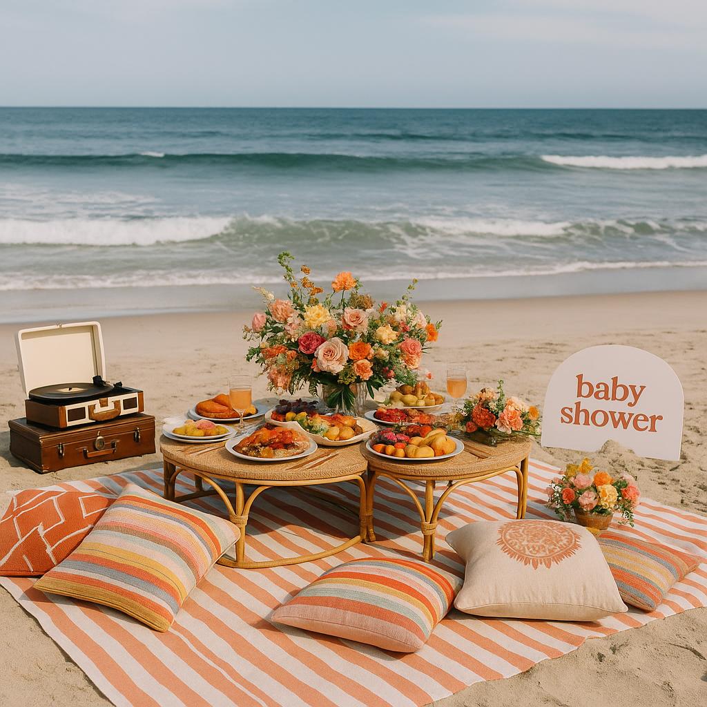 Food & Drinks That Work Outdoors for surprise baby shower picnic 