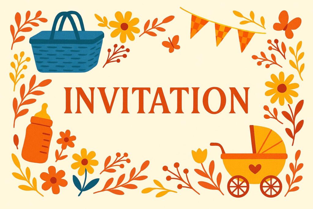 How to Invite Guests to a Picnic Baby Shower