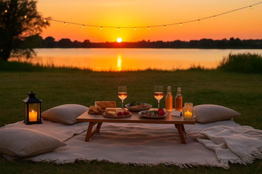 sunset picnic birthday ideas 