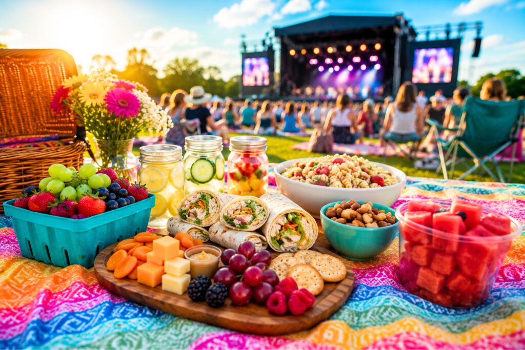 Outdoor Concert Picnic Food Ideas