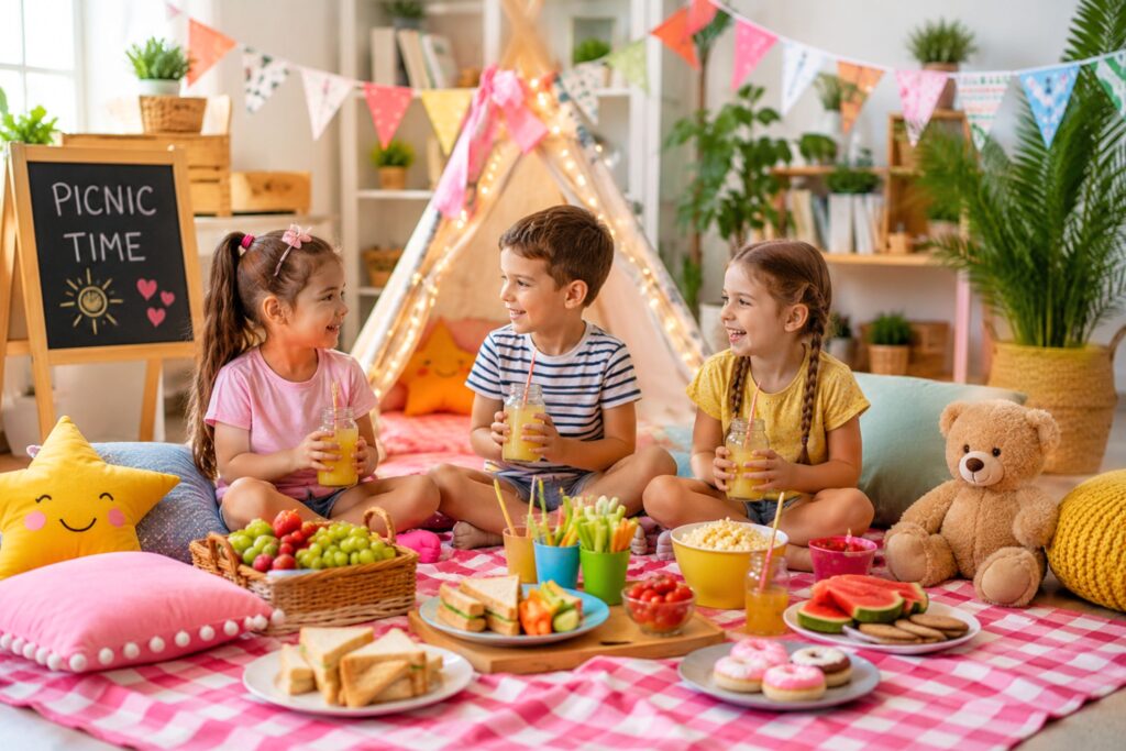Picnic Ideas for Kids at Home That Feel More Exciting Than Going Out