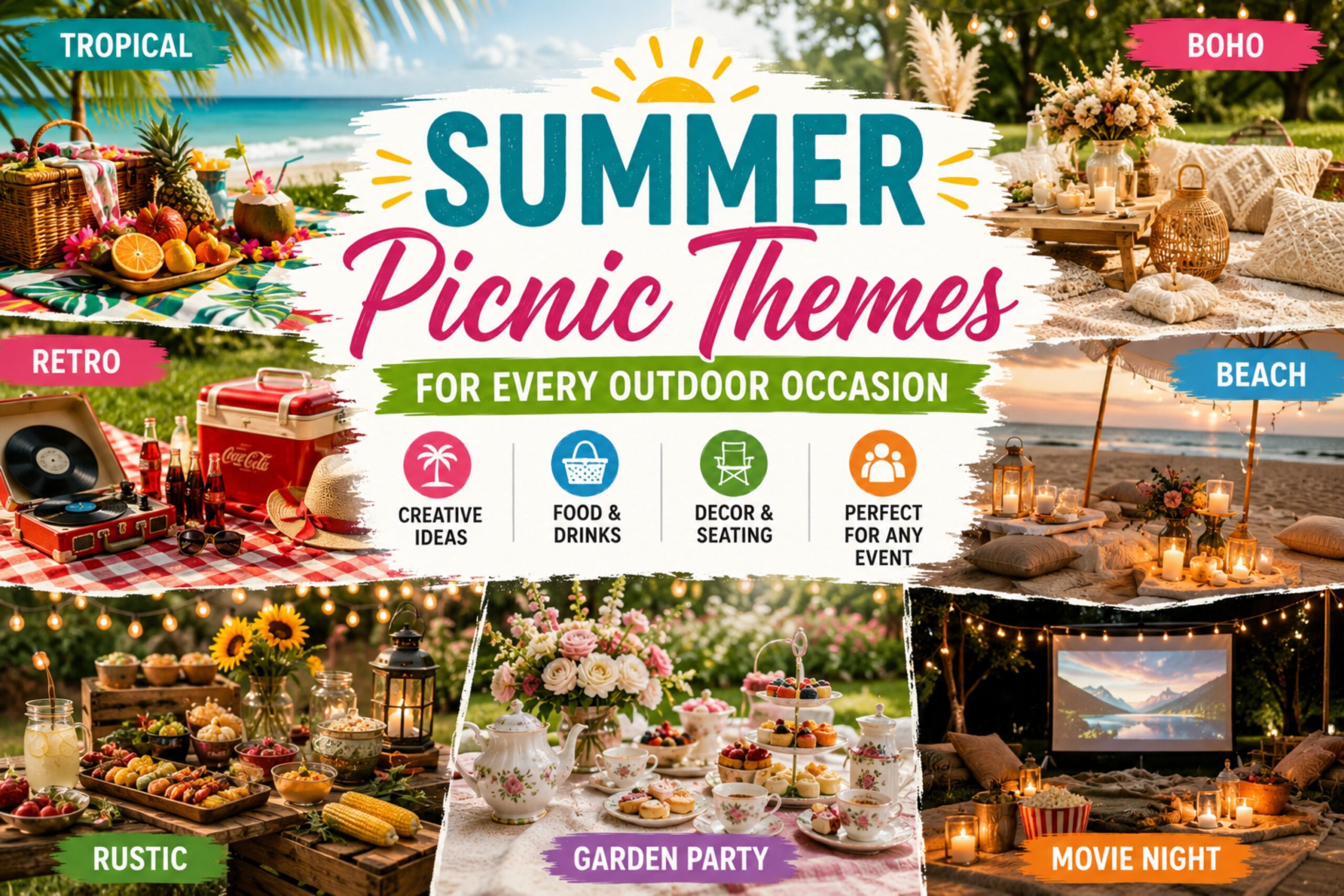 Summer Picnic Themes That Turn Simple Gatherings Into Real Summer Experiences